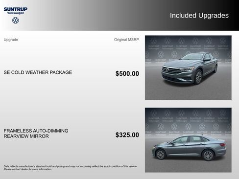 Used 2020 Volkswagen Jetta SE w/ SE Cold Weather Package FWD image 2