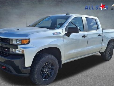 Used 2021 Chevrolet Silverado 1500 Custom Trail Boss w/ LPO, Dark Essentials Package AWD/4WD image 1