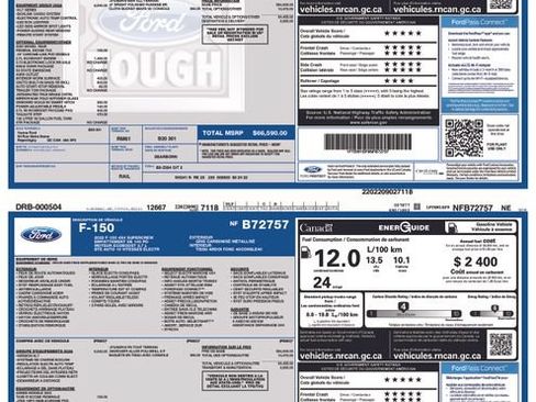 Used 2022 Ford F150 XLT w/ Equipment Group 302A High AWD/4WD image 37