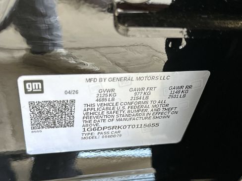 New 2026 Cadillac CT5 Sport w/ Technology Package RWD image 36