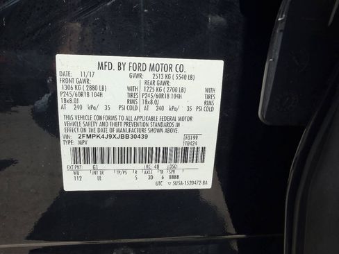 Used 2018 Ford Edge SEL w/ Equipment Group 201A AWD/4WD image 13