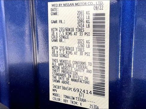 Used 2023 Nissan Rogue SV FWD image 33