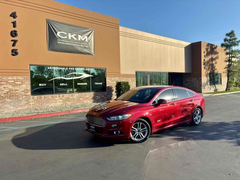 Used 2015 Ford Fusion Energi Titanium w/ Driver Assist Package FWD image 2