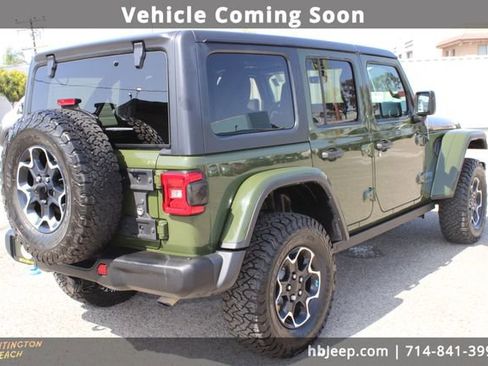 Used 2023 Jeep Wrangler Unlimited Rubicon 4xe w/ Steel Bumper Group image 4