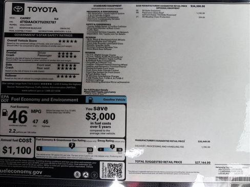 New 2026 Toyota Camry XLE image 24