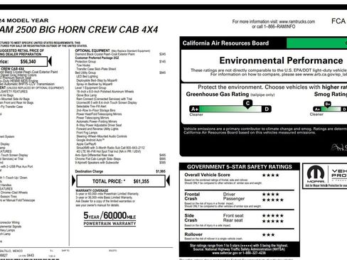 Used 2024 RAM 2500 Big Horn w/ Bed Utility Group AWD/4WD image 17