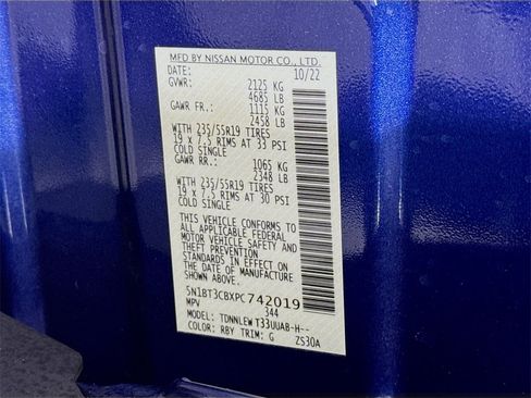 Certified 2023 Nissan Rogue SL w/ SL Premium Package image 40