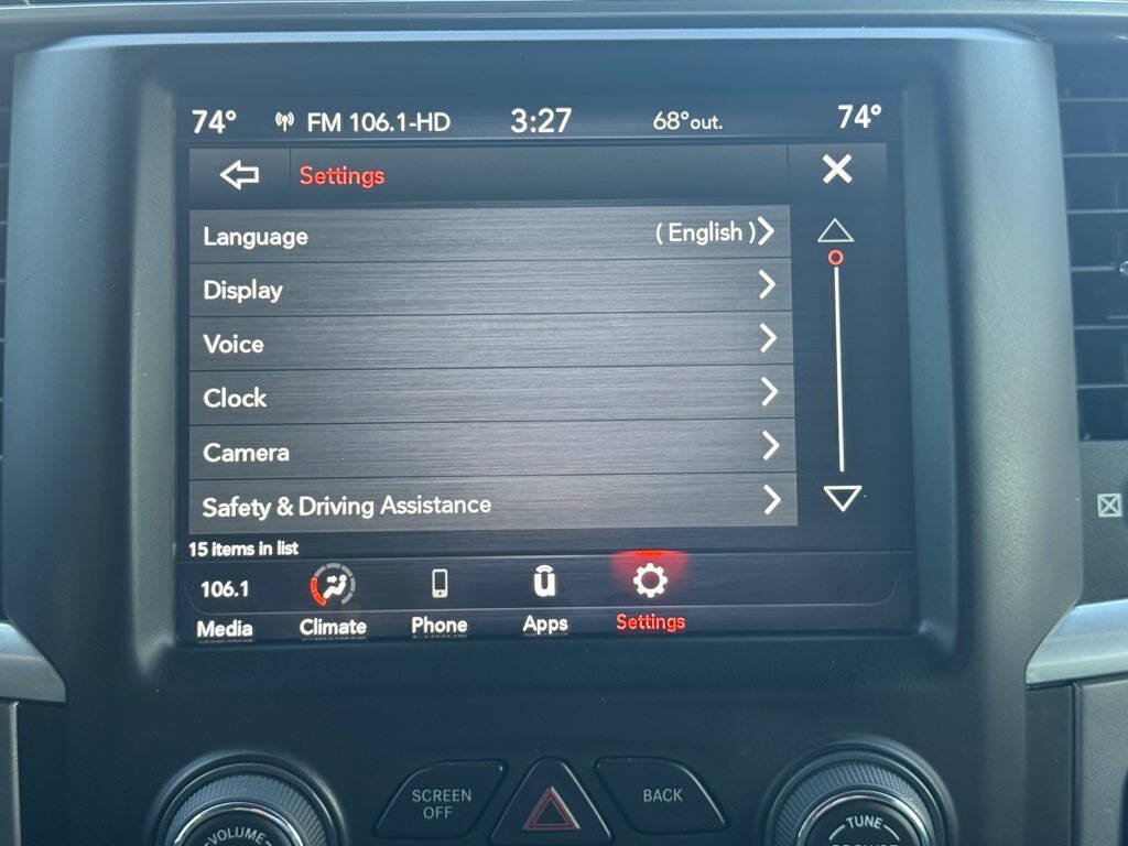 Used 2021 RAM 1500 Warlock w/ Electronics Group RWD image 20