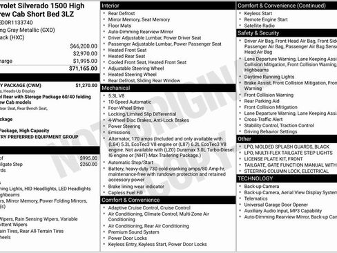 Used 2024 Chevrolet Silverado 1500 High Country w/ Technology Package image 5