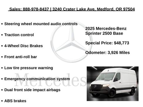 Used 2025 Mercedes-Benz Sprinter 2500 image 10