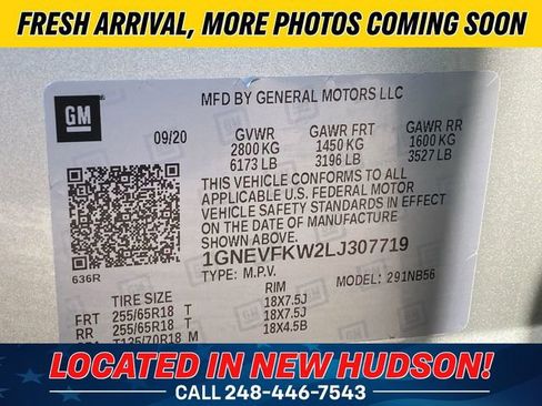 Used 2020 Chevrolet Traverse LS image 14