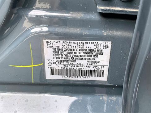 New 2026 Nissan Sentra SV w/ SV Convenience Package image 22