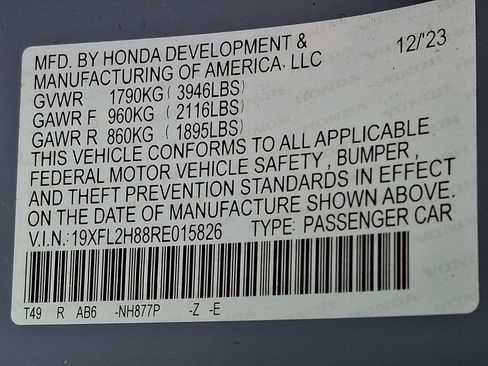 Used 2024 Honda Civic Sport image 26