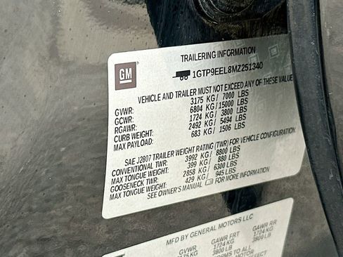 Used 2021 GMC Sierra 1500 AT4 w/ AT4 Value Package image 27