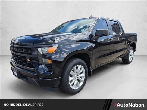 Used 2022 Chevrolet Silverado 1500 Custom RWD image 1
