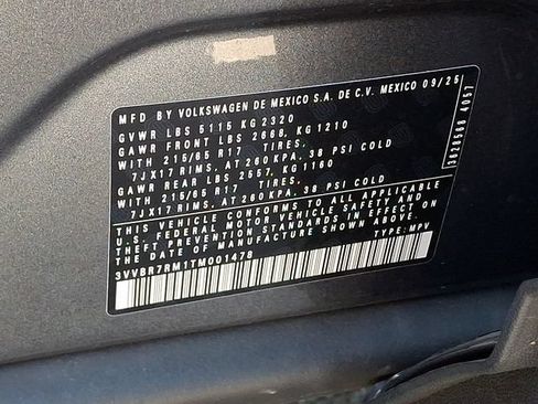 Used 2026 Volkswagen Tiguan S AWD/4WD image 26