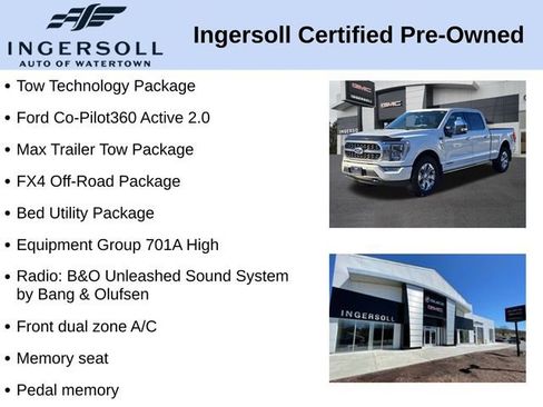 Used 2022 Ford F150 Platinum w/ Equipment Group 701A High image 5