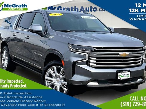 Used 2021 Chevrolet Suburban High Country w/ Premium Package AWD/4WD image 1