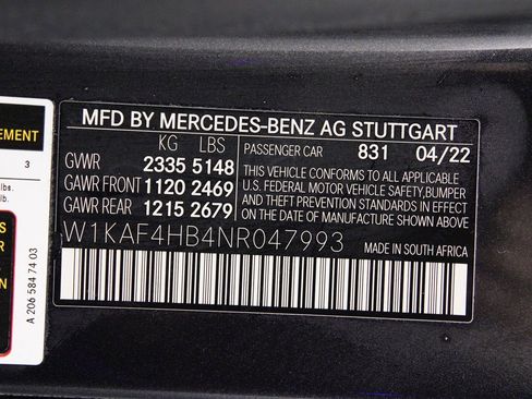 Certified 2022 Mercedes-Benz C 300 4MATIC Sedan image 26