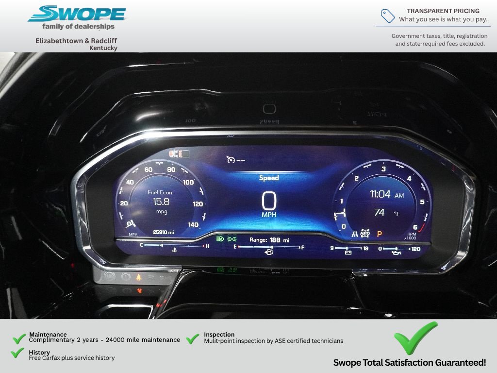 Used 2025 Chevrolet Silverado 1500 RST w/ RST All Star Premium Package AWD/4WD image 17