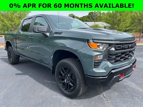 New 2026 Chevrolet Silverado 1500 Custom Trail Boss w/ LPO, Dark Essentials Package AWD/4WD image 1