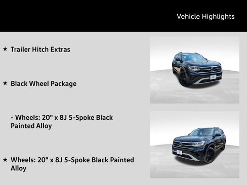 Certified 2023 Volkswagen Atlas SE w/ Black Wheel Package AWD/4WD image 19
