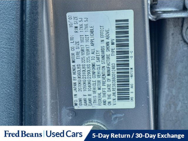Used 2008 Honda CR-V LX image 29