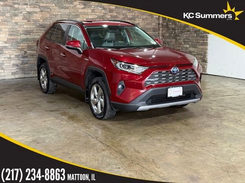 Used 2021 Toyota RAV4 Limited w/ Limited Grade Weather Package AWD/4WD image 1