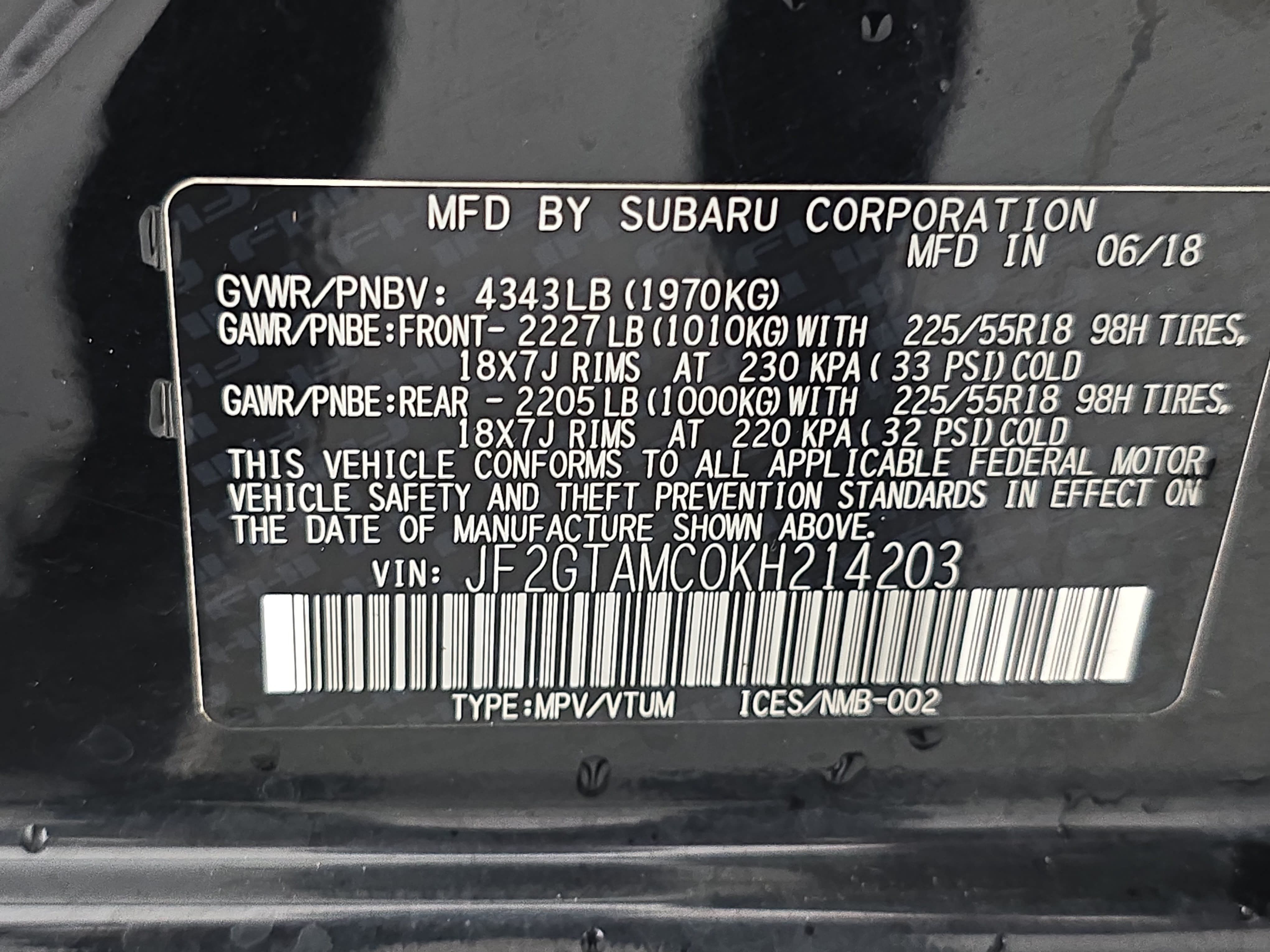 Used 2019 Subaru Crosstrek 2.0i Limited w/ Moonroof Package AWD/4WD image 35