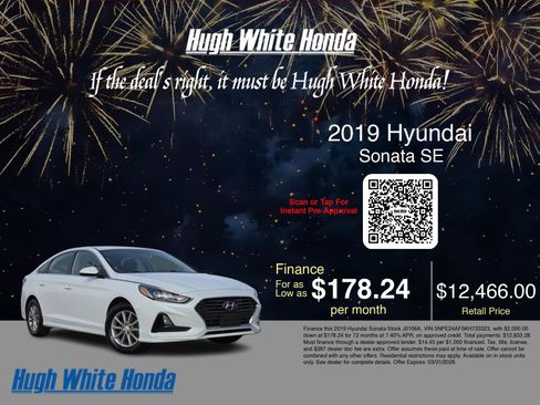 Used 2019 Hyundai Sonata SE image 3