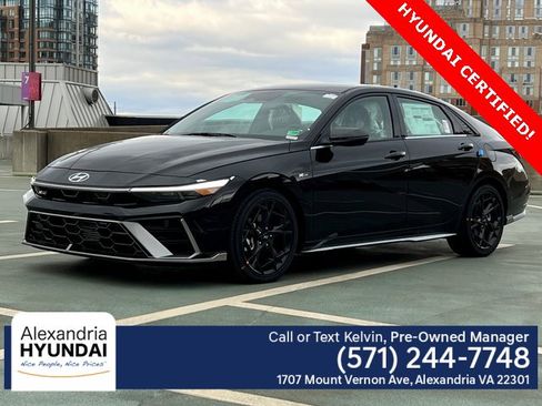 Certified 2025 Hyundai Elantra N Line image 1