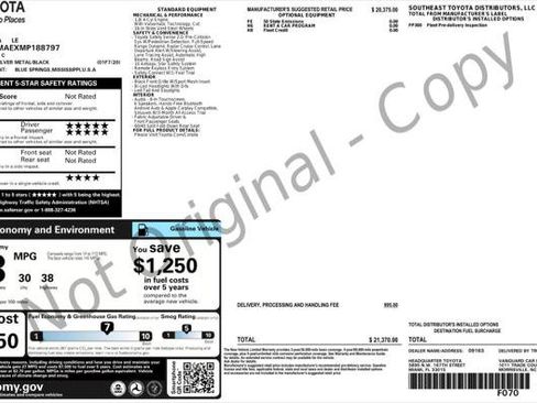 Used 2021 Toyota Corolla LE FWD image 4