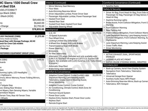 New 2026 GMC Sierra 1500 Denali w/ Technology Package AWD/4WD image 5