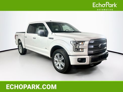 Used 2015 Ford F150 Platinum w/ Equipment Group 701A Luxury AWD/4WD image 1