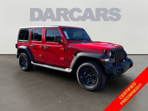 Used 2022 Jeep Wrangler Unlimited Sport AWD/4WD image 1