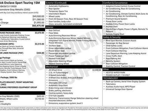New 2026 Buick Enclave Sport Touring w/ Super Cruise Package image 37