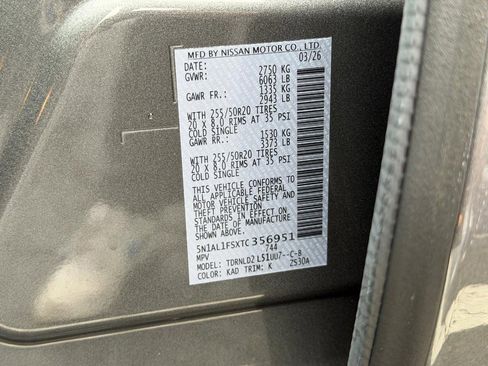 New 2026 INFINITI QX60 Luxe w/ Cargo Package image 17