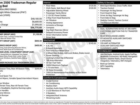 Used 2024 RAM 2500 Tradesman w/ Snow Chief Group image 24