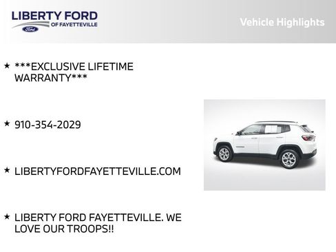 Used 2025 Jeep Compass Latitude AWD/4WD image 5