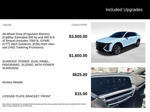 Certified 2024 Cadillac Lyriq Sport AWD/4WD image 7