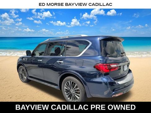 Used 2021 INFINITI QX80 Premium Select w/ Cargo Package RWD image 2