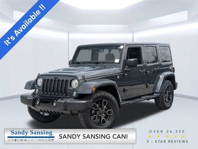 Used 2017 Jeep Wrangler Unlimited Sahara