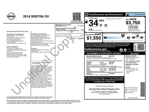 Used 2014 Nissan Sentra SV FWD image 23