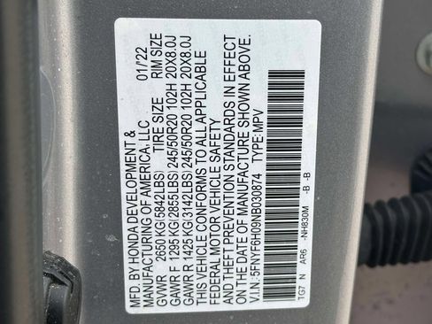 Used 2022 Honda Pilot Elite image 25