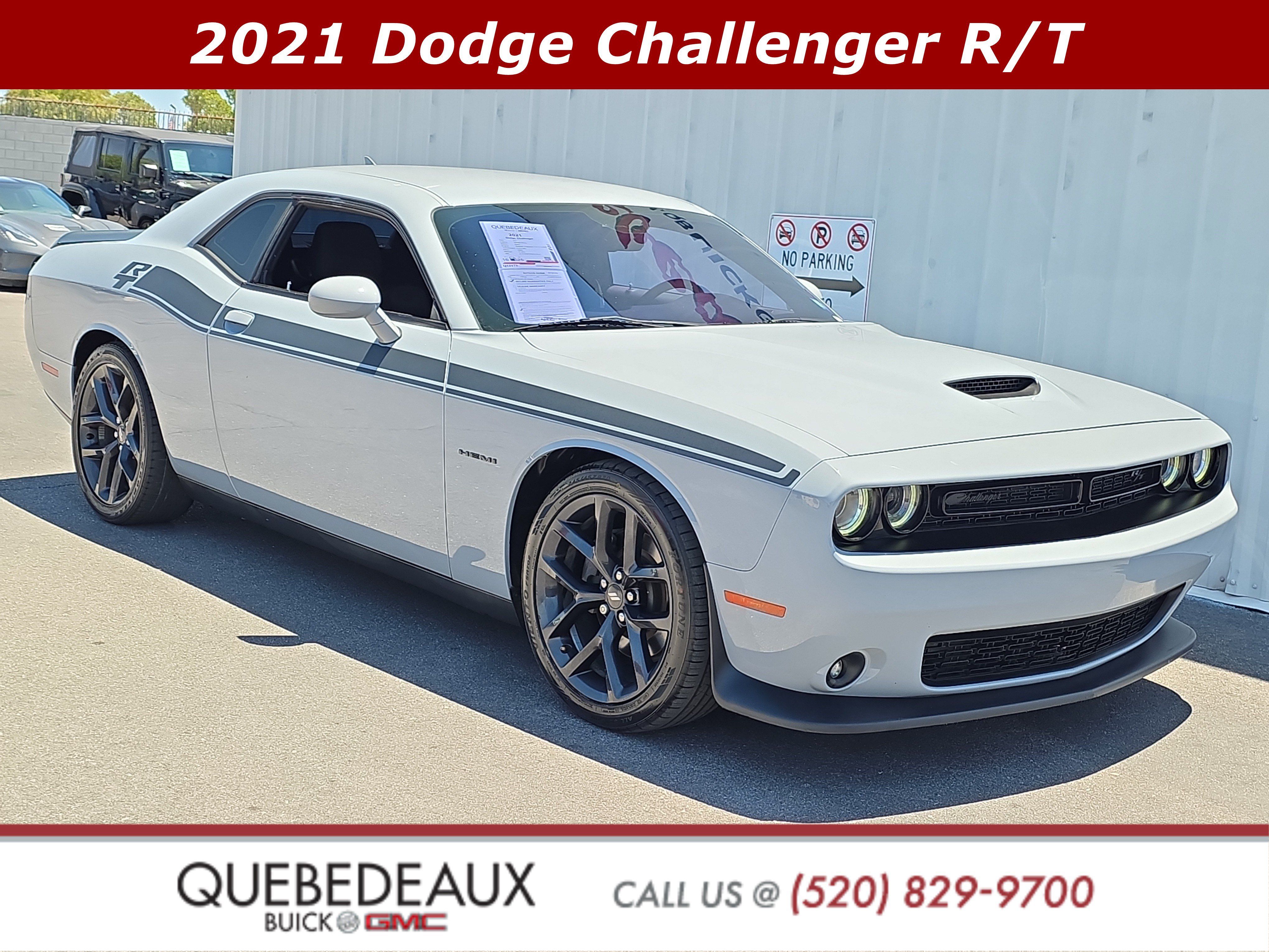 Used 2021 Dodge Challenger R/T w/ Blacktop Package RWD image 1