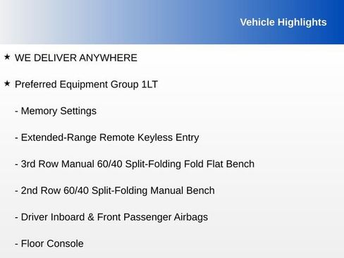 Used 2015 Chevrolet Tahoe LT w/ Luxury Package image 8