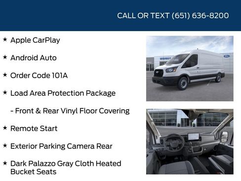 New 2025 Ford Transit 350 148 Medium Roof w/ Load Area Protection Package image 5