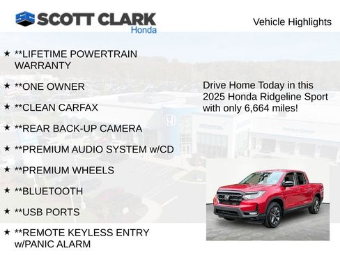 Used 2025 Honda Ridgeline Sport image 11