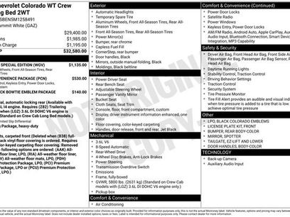 Used 2021 Chevrolet Colorado W/T w/ Custom Special Edition
