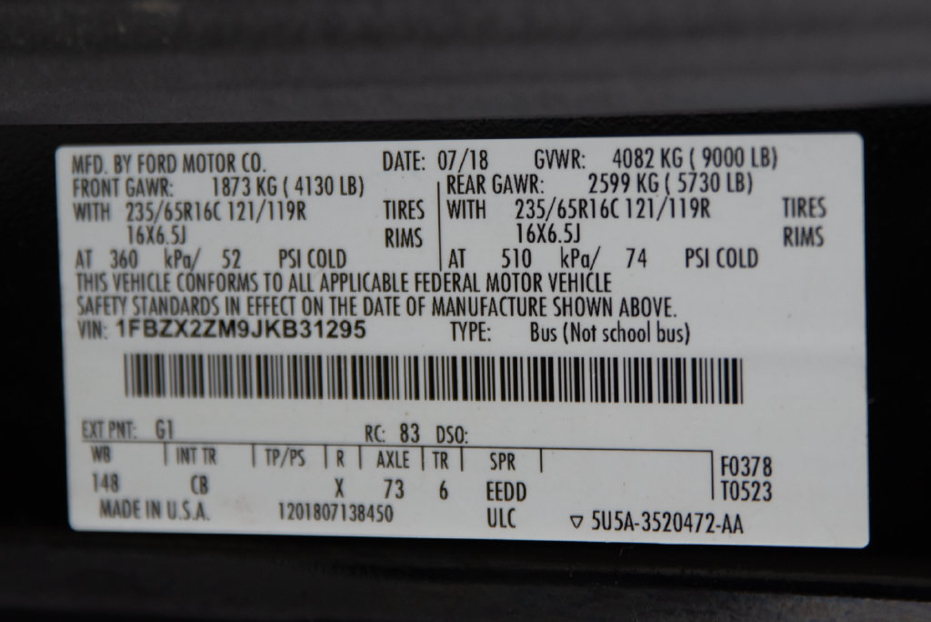 Used 2018 Ford Transit 350 XL RWD image 24